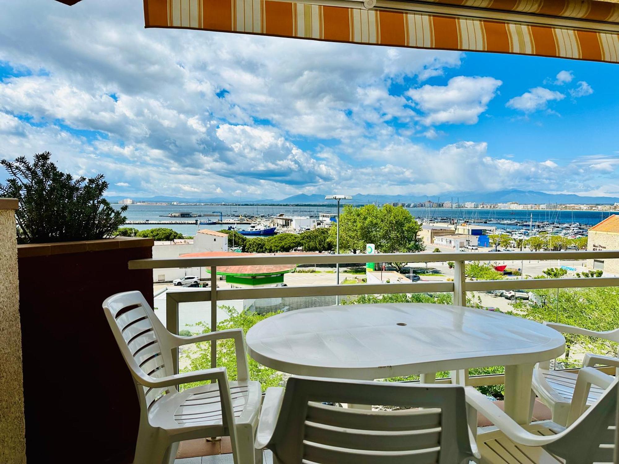 Roc Mar 3 3B - Apartamento Cerca Del Centro Y De La Playa - Terraza Con Vistas Al Mar Y Al Puerto Ρόζες Εξωτερικό φωτογραφία